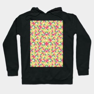 Circle Pattern (Red, Yellow, Green) Hoodie